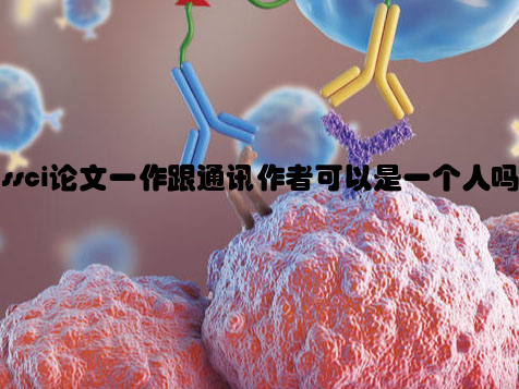 ssci论文一作跟通讯作者可以是一个人吗